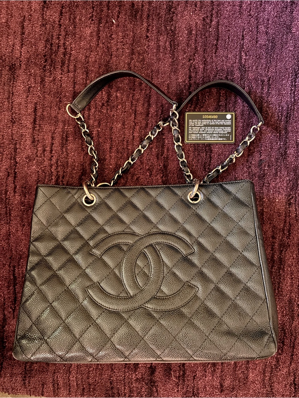 CHANEL grand shopping tote